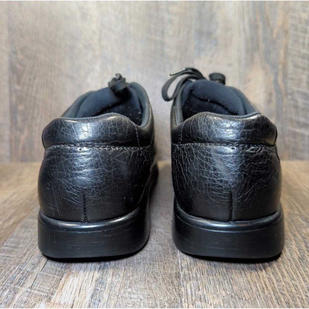 SAS Bout Time Men's Size 11 WW Black Comfort Leather Walking Shoes Sneakers - Picture 7 of 14